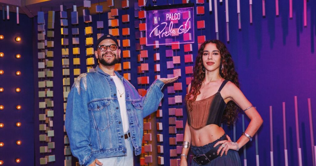 Lagum é a atração do ‘TVZ’ com Marina Sena nesta segunda (18) 1 TVZ ao vivo com Marina Sena e Gominho (Divulgação)