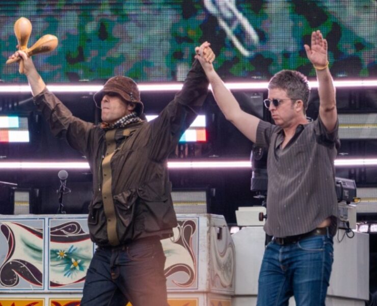 Liam e Noel Gallagher, do Oasis (Grosby Group)