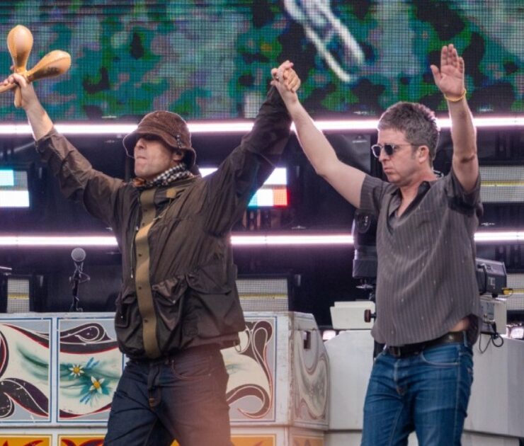 Liam e Noel Gallagher, do Oasis (Grosby Group)