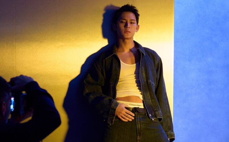 Mingyu, do SEVENTEEN (Cortesia da Calvin Klein)