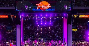 O palco da Tardezinha 10 anos