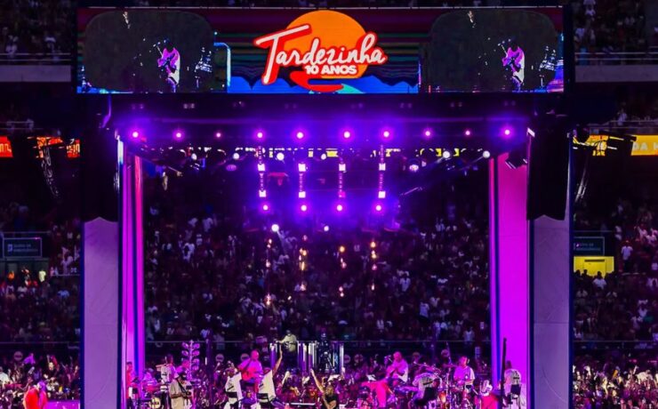 O palco da Tardezinha 10 anos