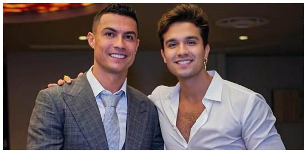 cristiano ronaldo luan santana show