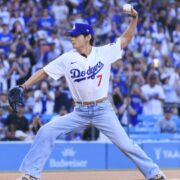 V, do BTS, em jogo dos Dodgers