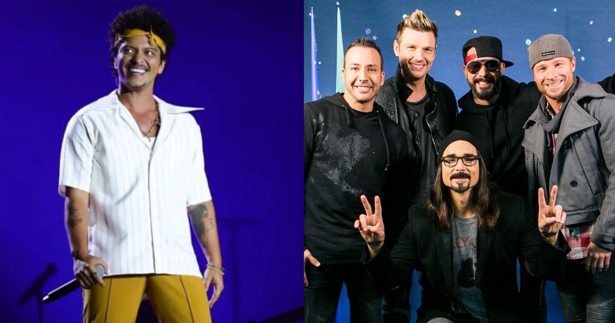 Bruno Mars e Backstreet Boys são atrações do reveillon de Las Vegas (divulgacão)