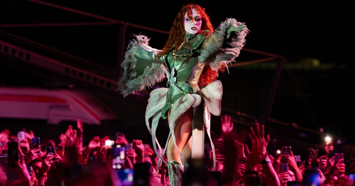 Chappell Roan no Rock en Seine (Iwi Onodera/Billboard Brasil)