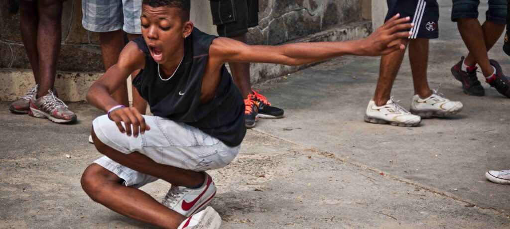 Cena do filme "A Batalha do Passinho"(Divulgação)