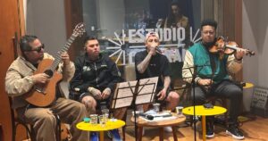 MC Hariel em ensaio para o The Town