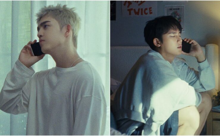 S.Coups e Mingyu, integrantes do SEVENTEEN