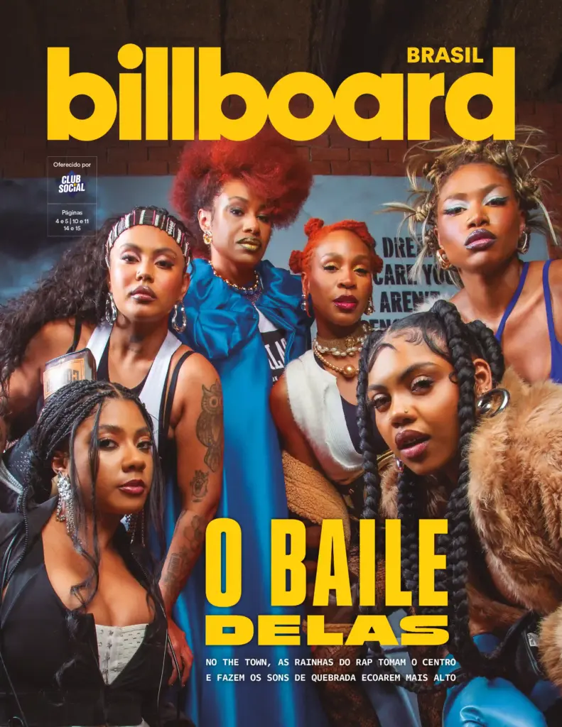 AJULIACOSTA, Budah Stefanie, Karol Conká, Duquesa e Ebony estampam a capa da Billboard Brasil (Foto: Mila Maluhy) 