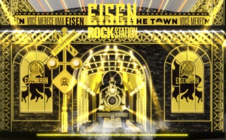 A ativação Eisen Rock Station (Divulgação)