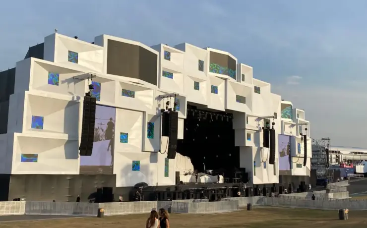 Palco The One ganhou nova localização (Divulgação)