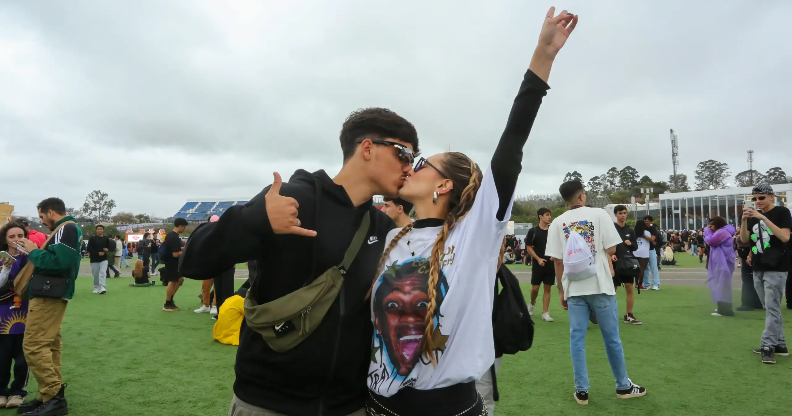 Público durante primeiro dia do The Thown (Sidinei Lopes/@oberservadordaimagem/BillboardBrasil)