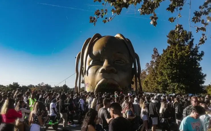 Astroworld, festival de Travis Scott (Divulgação Netflix)