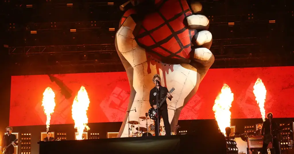 Rock, gravatas e protestos: por dentro do segundo dia do the Town 1 Green Day (Sidinei Lopes/@oberservadordaimagem/BillboardBrasil)