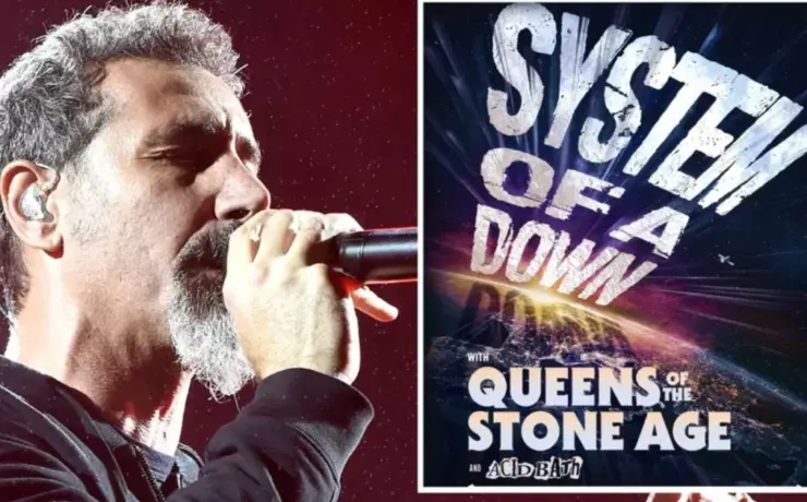 System of a Down anuncia turnê para 2026 (divulgação)