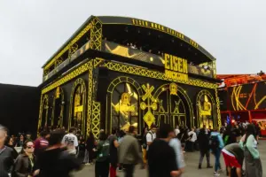 A Eisen Rock Station se destaca no Palco Skyline no The Town (Divulgação)