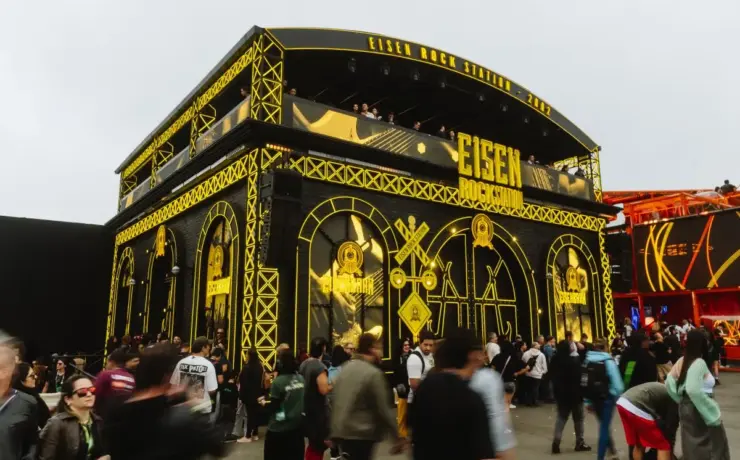 A Eisen Rock Station se destaca no Palco Skyline no The Town (Divulgação)