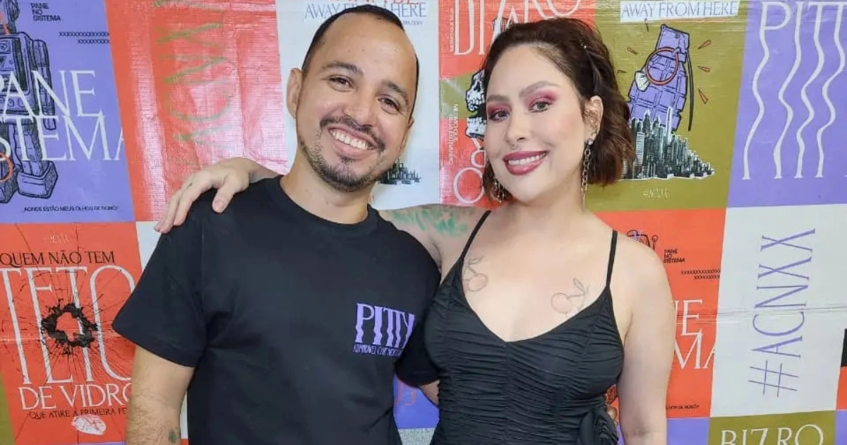 Encontro de Jaime e Pitty em 2024 (Arquivo pessoal)