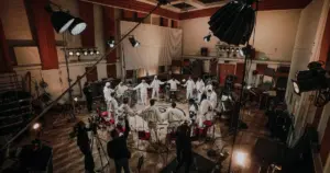 Sorriso Maroto no lendário estúdio da Abbey Road