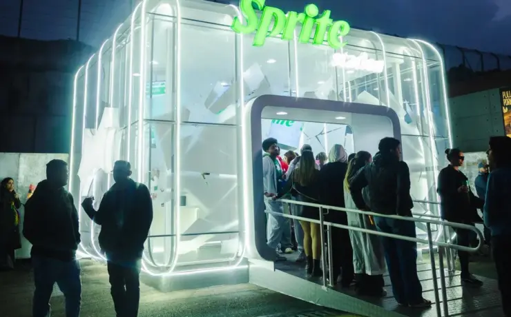 Sprite Station no The Town 2025 (Divulgação)