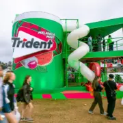 Estande da Trident no The Town 2025 (Divulgação)