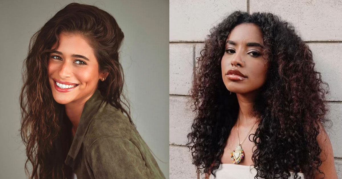 Isadora Cruz e Gabz, que viverão Agrado e Eduarda em 'Acelera Coração'