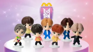 TinyTAN, do BTS, no McDonalds'