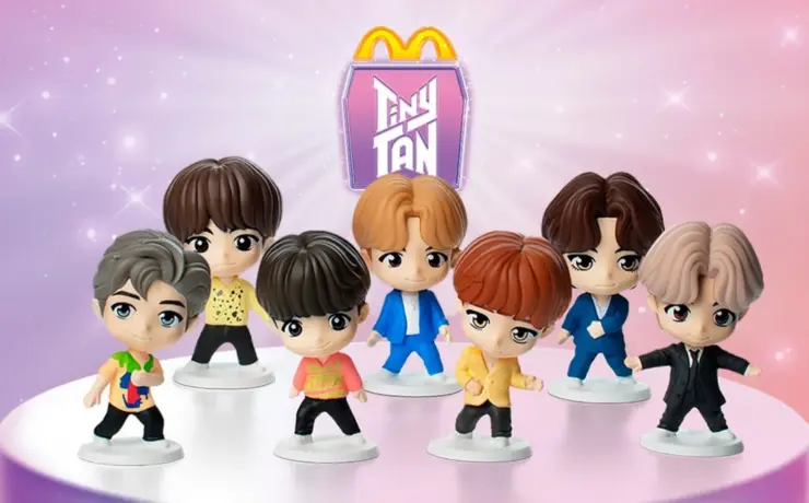 TinyTAN, do BTS, no McDonalds'