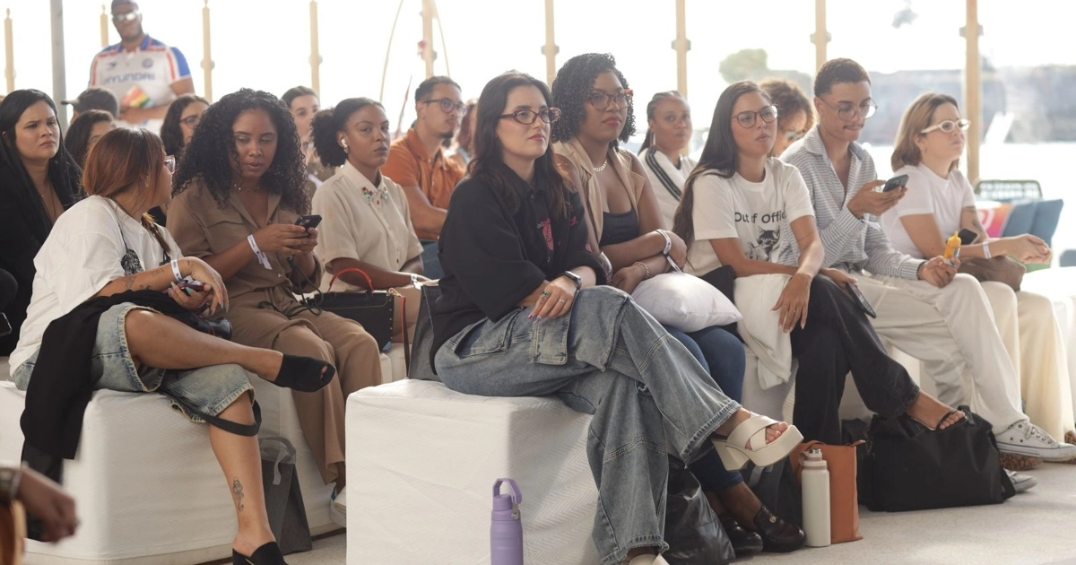 Público presente na Imersão de marketing musical com a Meta em Salvador (Jonatha Dionísio)