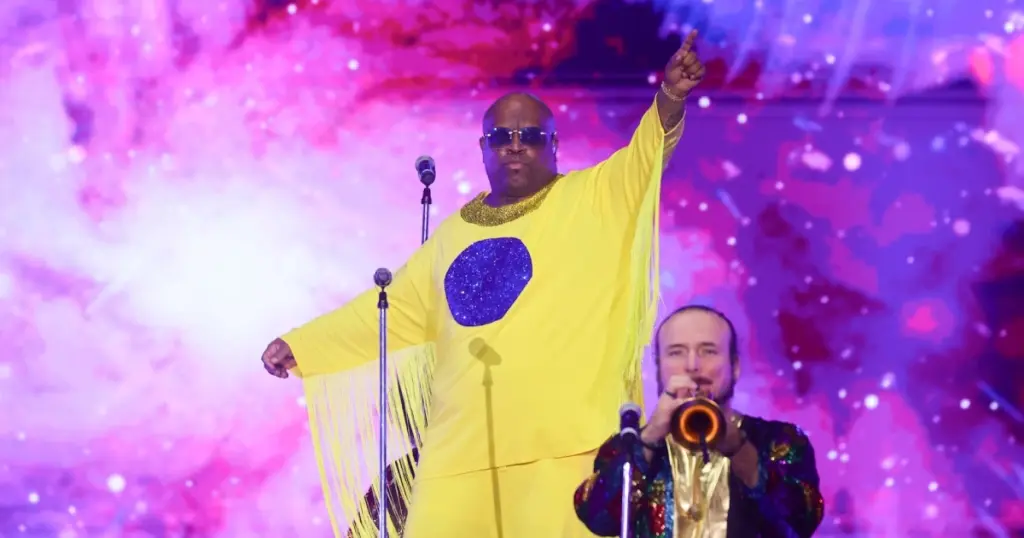CeeLo Green se apresenta no The Town (Lucas Ramos/Brazil News)