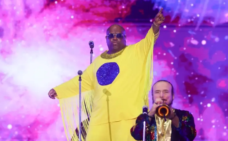 CeeLo Green se apresenta no The Town (Lucas Ramos/Brazil News)