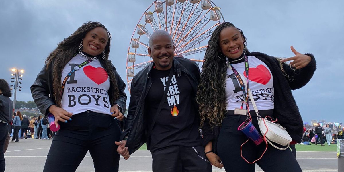 No trio Viviane, Vivian e Almir, tudo por causa do Backstreet Boys: amizade e profissão