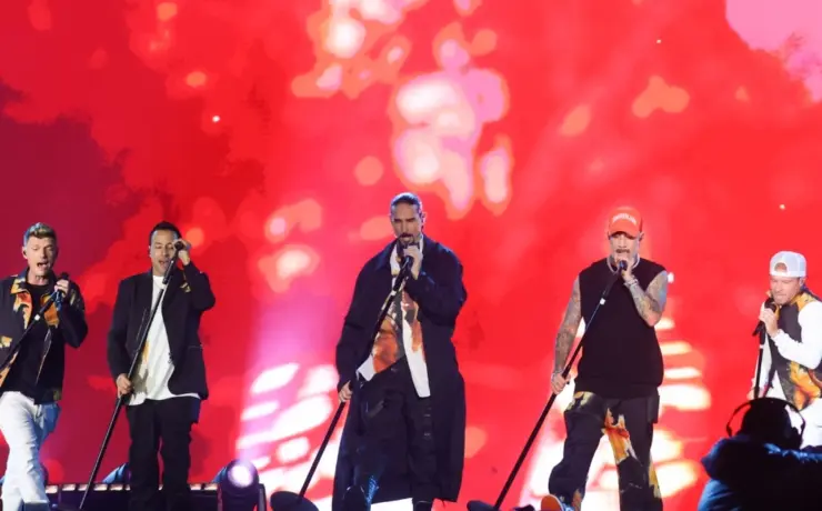 Backstreet Boys no The Town 2025 (Lucas Ramos / Brazil News)