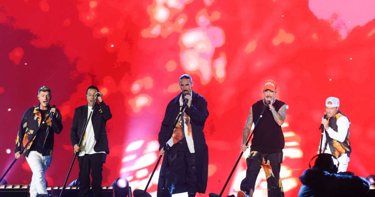 Backstreet Boys no The Town 2025 (Lucas Ramos / Brazil News)