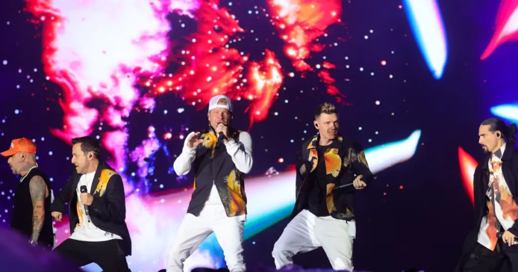 Backstreet Boys no The Town: veja setlist da boy band 1 Backstreet Boys no The Town 2025 (Lucas Ramos / Brazil News)