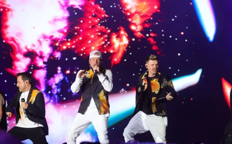 Backstreet Boys no The Town 2025 (Lucas Ramos / Brazil News)