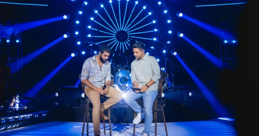 A dupla Henrique e Juliano