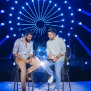 A dupla Henrique e Juliano