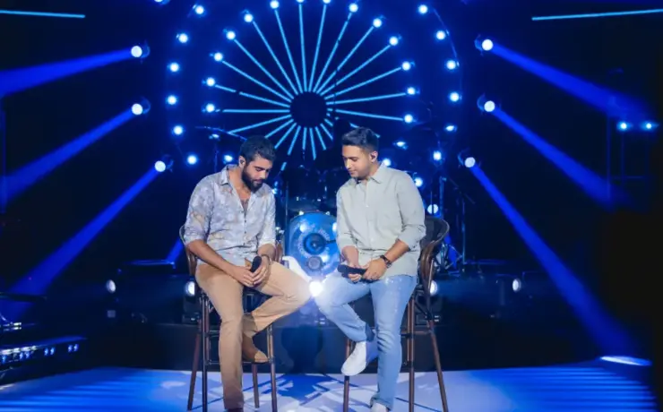 A dupla Henrique e Juliano