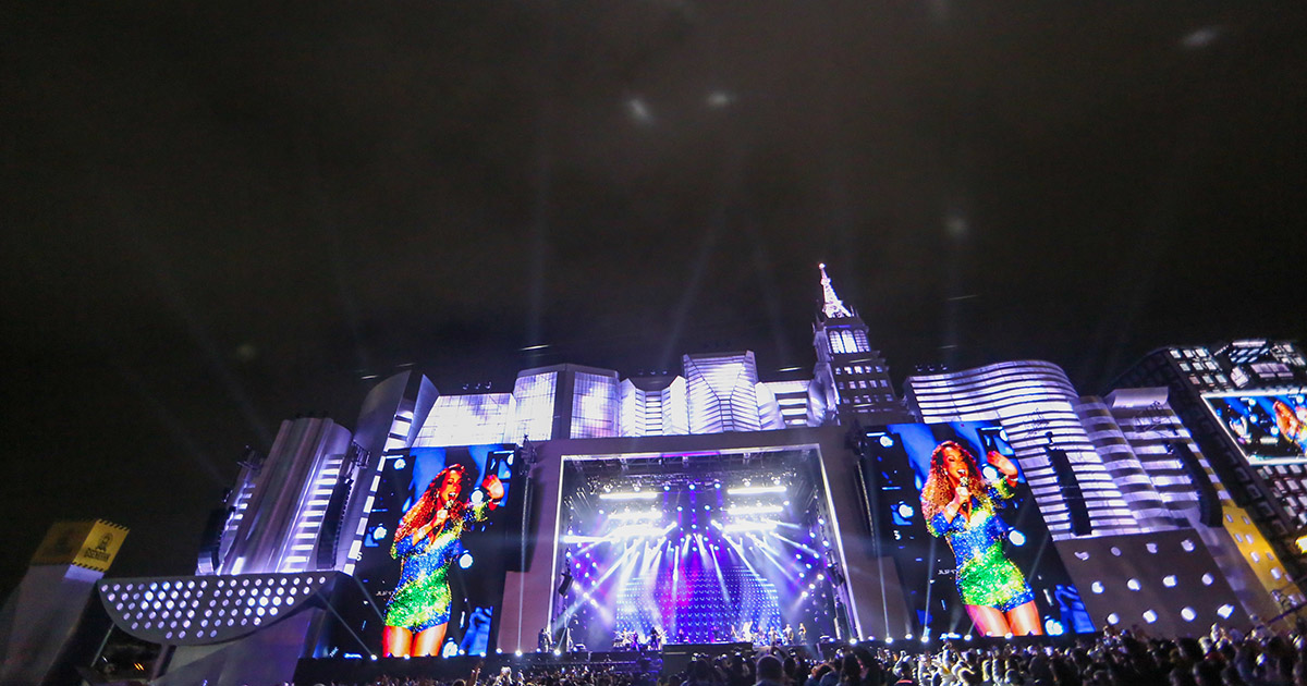 Com quase 40 anos de carreira, Mariah Carey não se considera ‘uma lenda’ 2 Mariah Carey no The Town 2025 (@observadordaimagem)