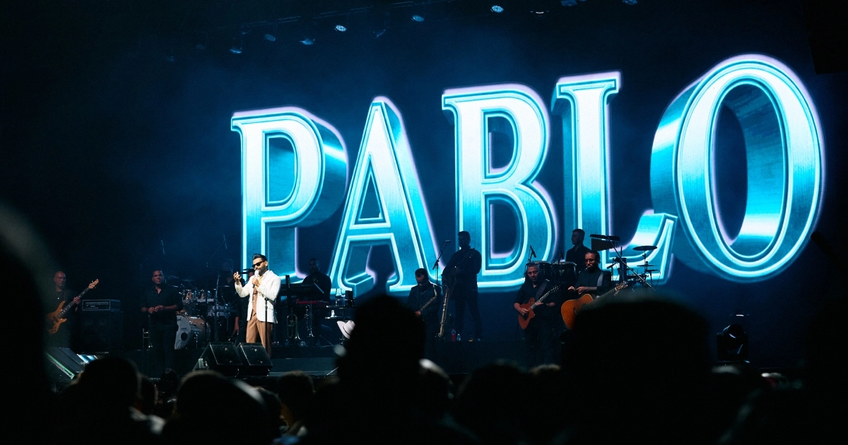 Pablo no Espaço Unimed (Divulgação)