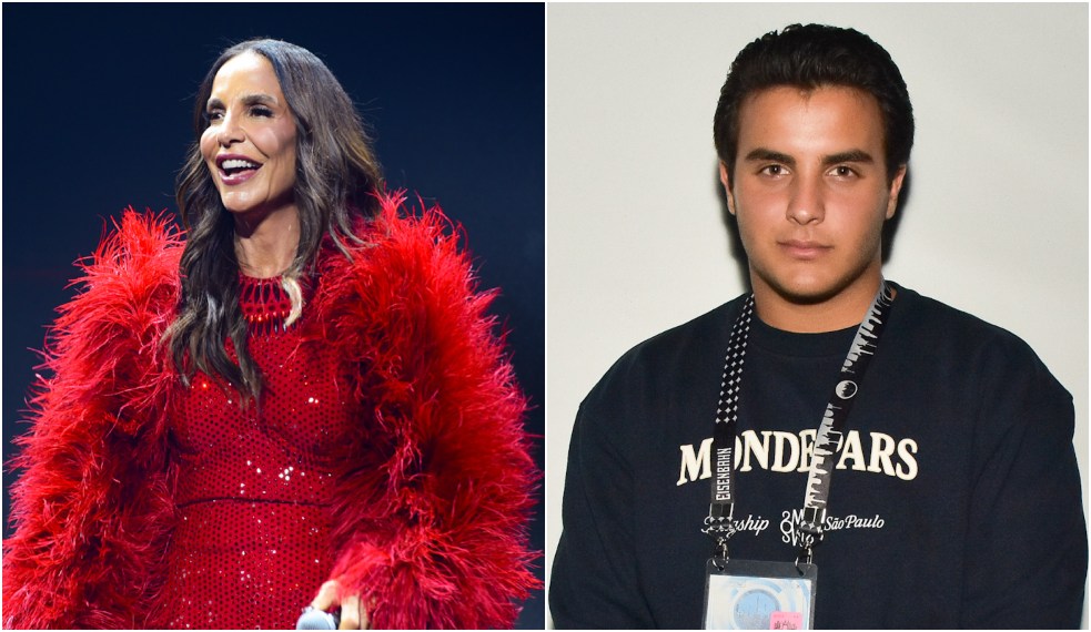 Ivete Sangalo e o filho, Marcelo