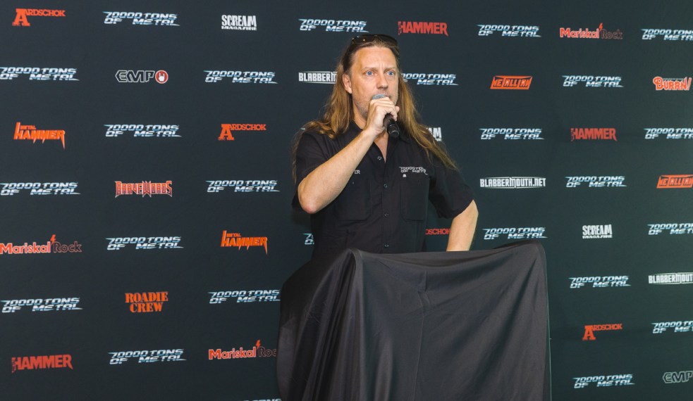 Andy Piller, criador do cruzeiro 70000 Tons of Metal