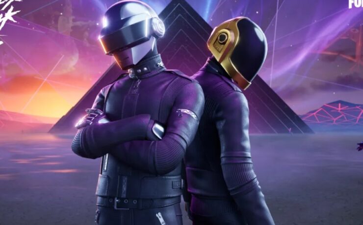 Daft Punk no Fortnite