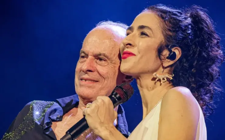 Ney Matogrosso e MArisa Monte (Ricardo Nunes/Divulgação Viva Rio)