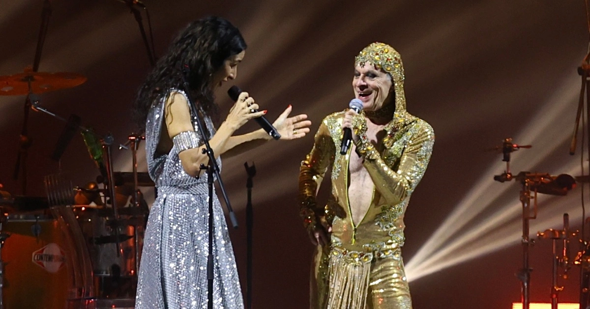 Ney Matogrosso e Marisa Monte no Doce Maravilha 2025 (Roberto Filho/Brazil News)