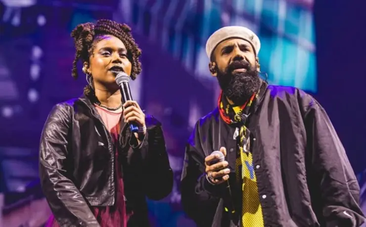 BaianaSystem e Melly no Doce Maravilha (Instagram)
