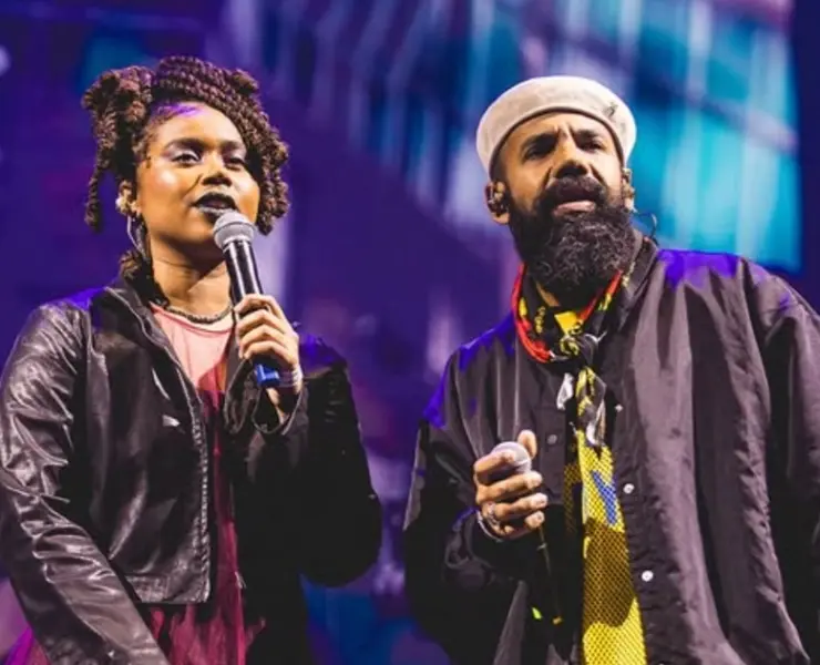 BaianaSystem e Melly no Doce Maravilha (Instagram)