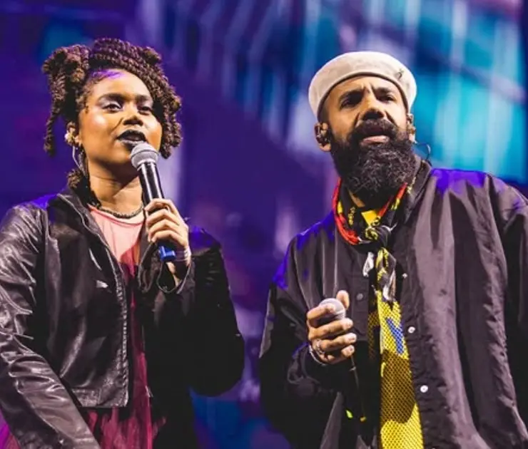 BaianaSystem e Melly no Doce Maravilha (Instagram)